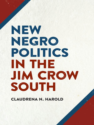 New Negro Politics in the Jim Crow South - ebook